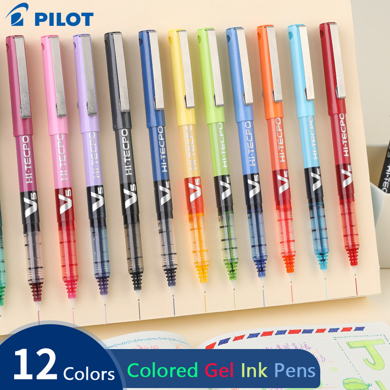 Pilot Pen G2 - Pilot V5 Liquid Ink Rollerball Pen,Aesthetic