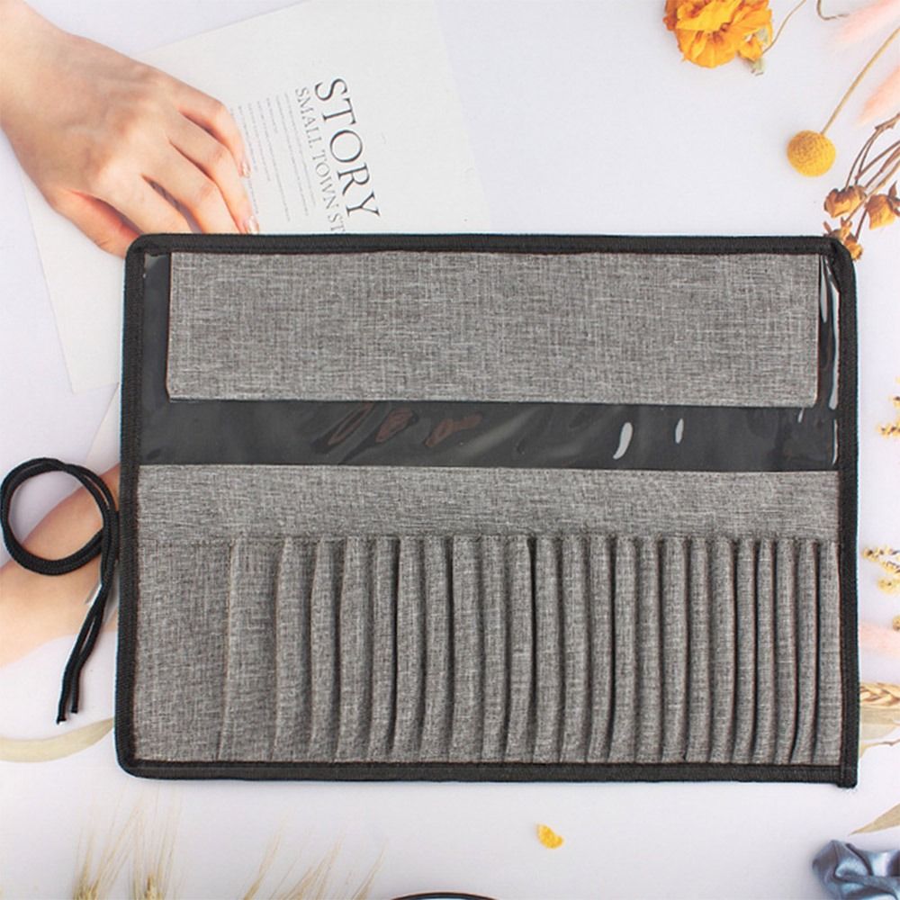 Multi-functional Canvas Painti - Pen Pouch Roll review and price