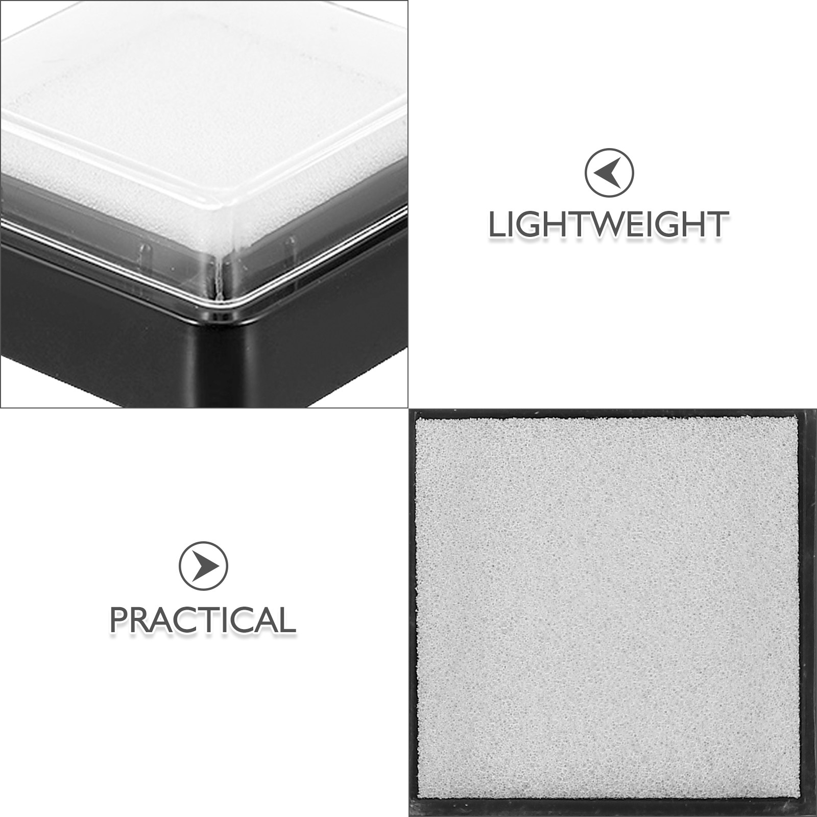18Pcs Blank Ink Stamp Pads Spo - Self Inking Stamp review and price