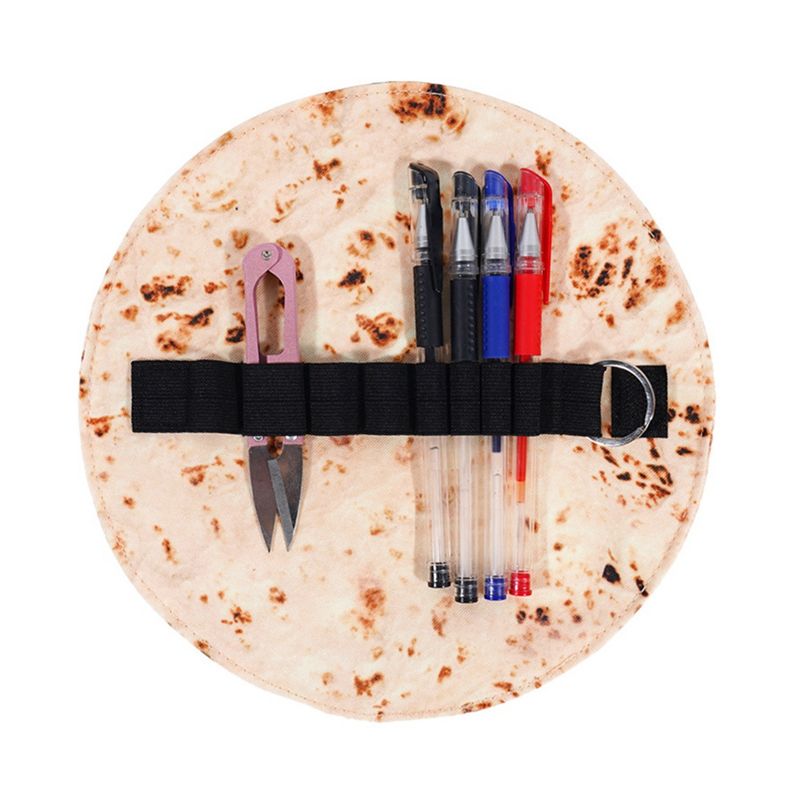Burrito Pen Pencil Case Statio - Pen Pouch Roll review and price