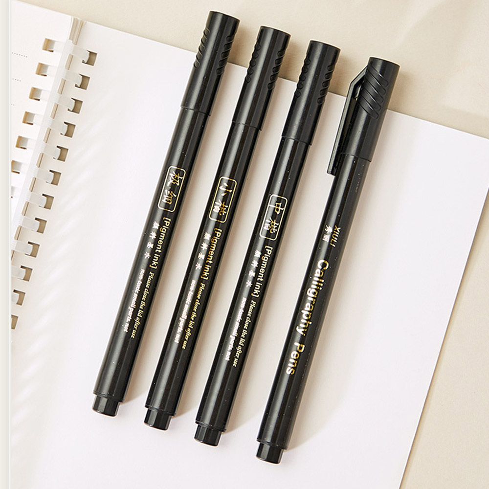 4pc Brush Pen Calligraphy Pen  - Stationery Warehouse review and price