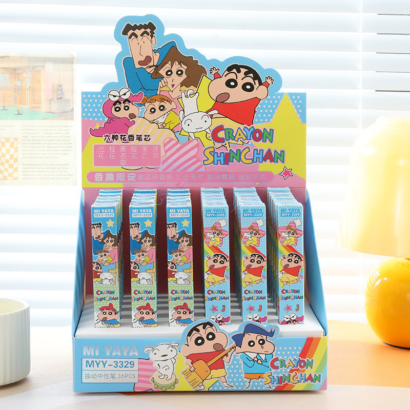 6Pcs Cartoon Crayon Shin-Chan  - Stationery Warehouse review and price