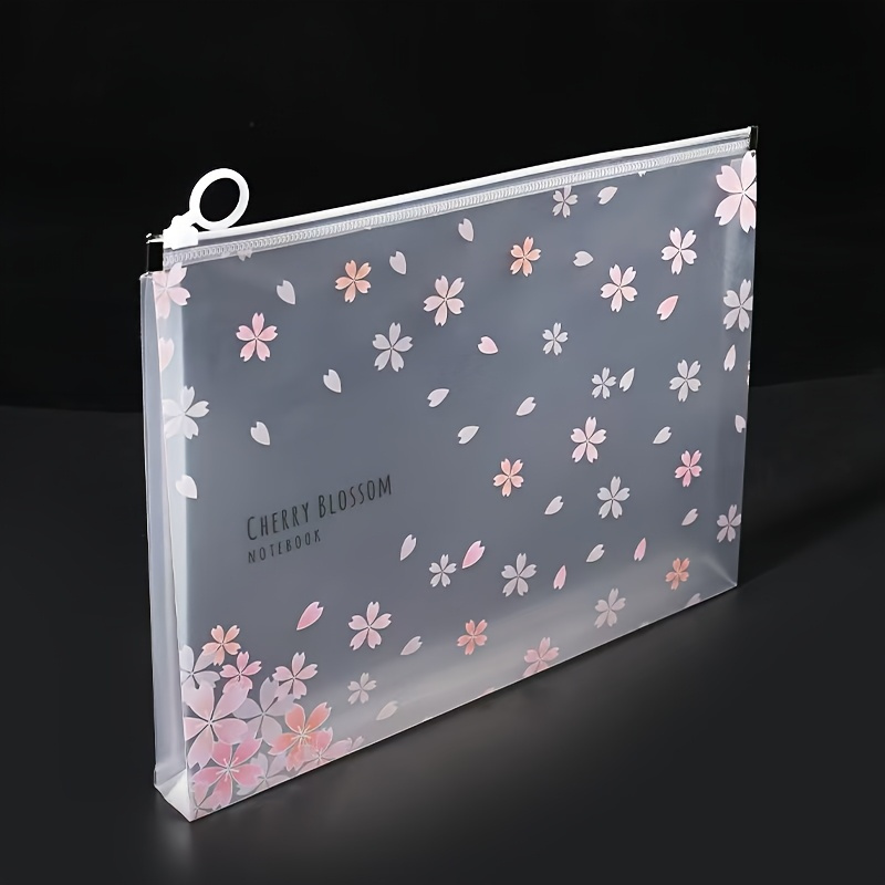 Random Pattern Transparent A4  - Portfolio Folder Zip review and price