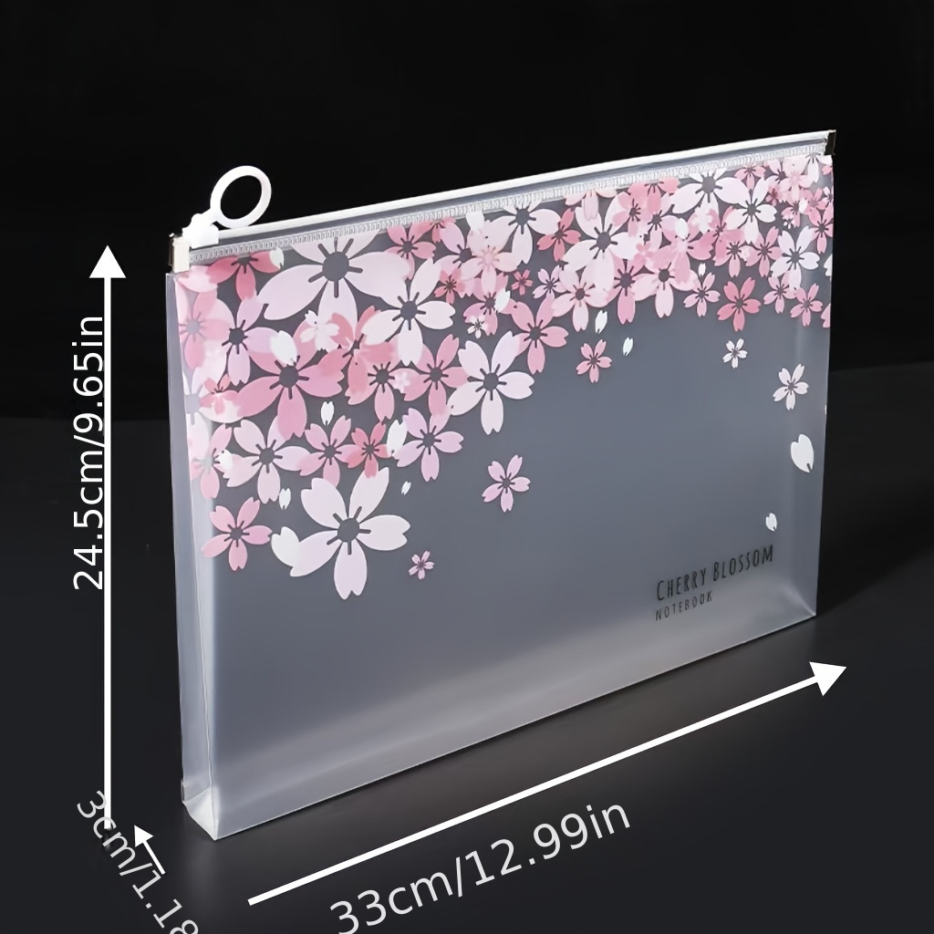 Random Pattern Transparent A4  - Portfolio Folder Zip review and price